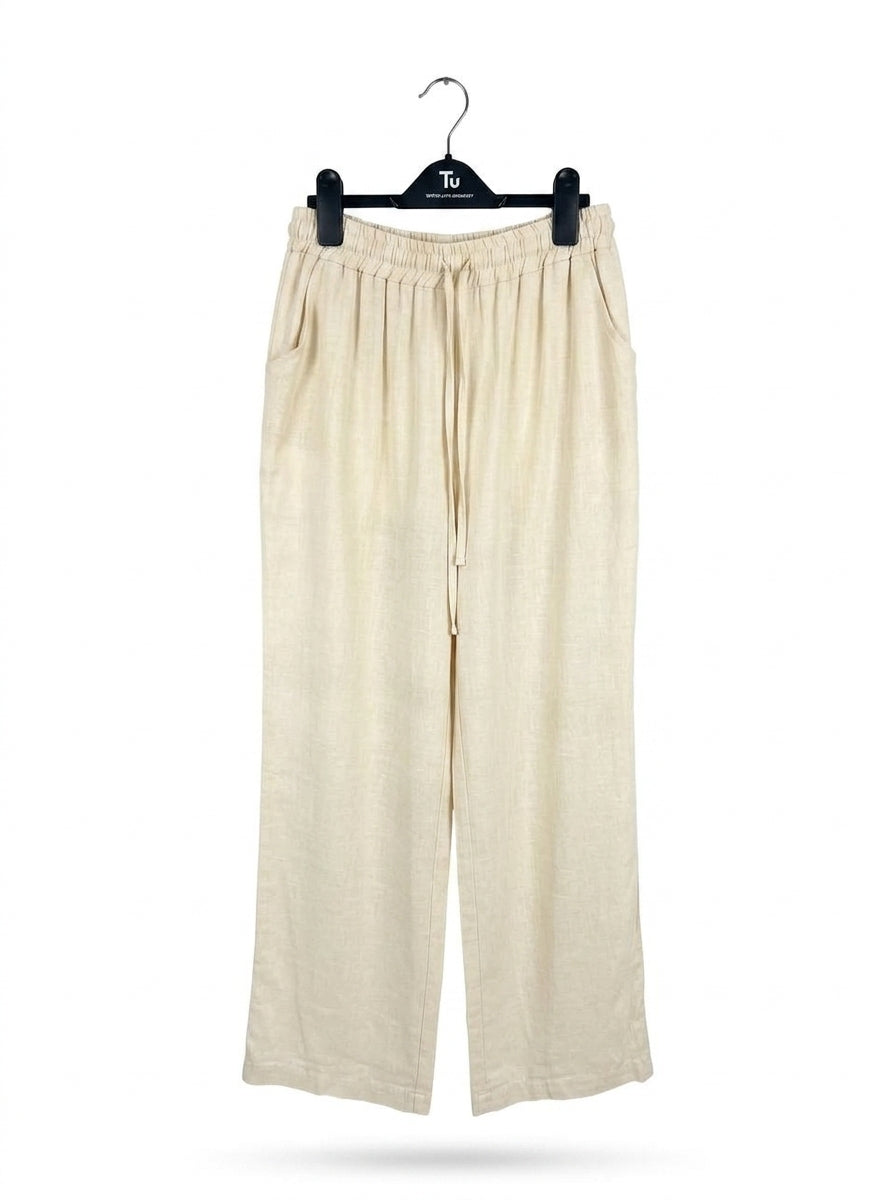 Pantaloni Moda ITALIA P- – Confort italian în albastru ceresc