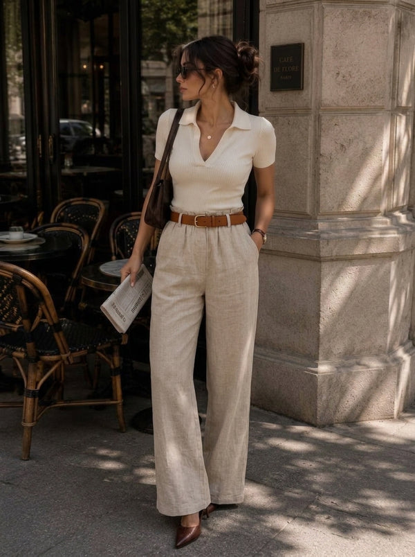 Брюки (Pantaloni) L&N MODA ITALIA – Небесная свежесть