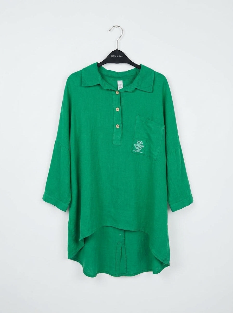 Блуза (Bluza) ROSA ITALY – Яркий изумрудный стиль