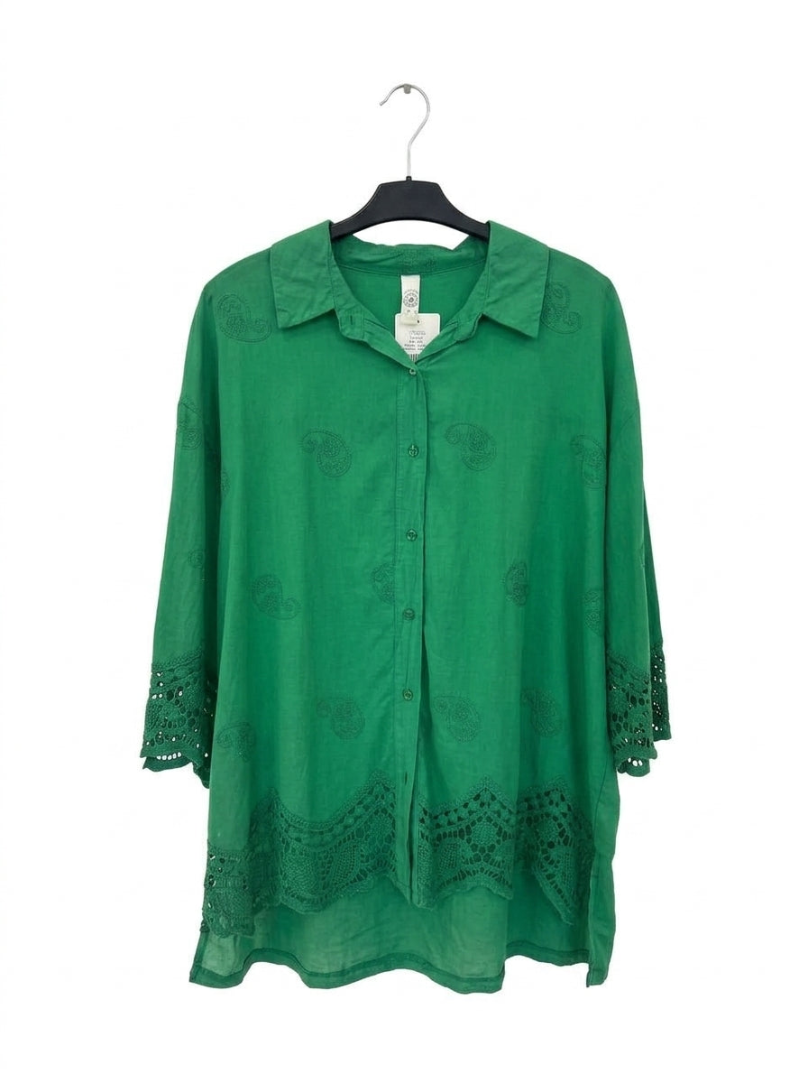 Блуза (Bluza) ITALY – Сочный зеленый