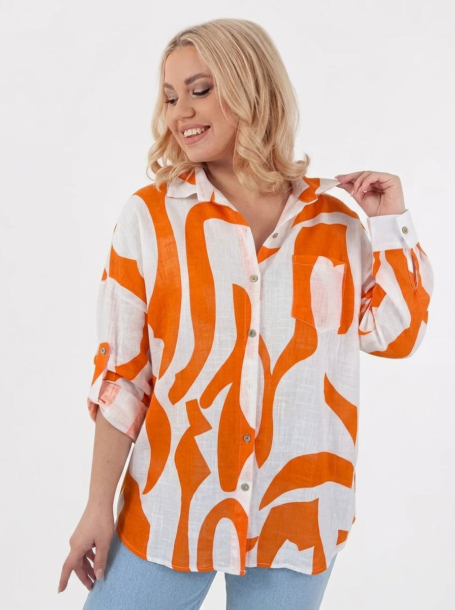 Блуза (Bluza) MODA ITALIA – Яркий летний акцент