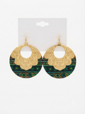 "African Chic" Hoop Earrings