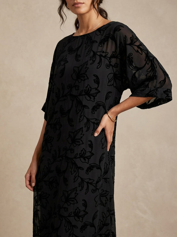 Rochie midi cu imprimeu floral — Italia