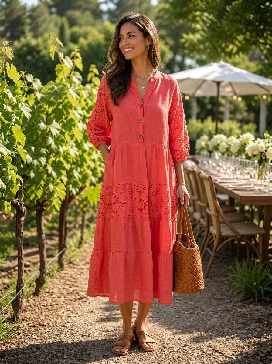 Платье ROCHII ITALY ROSA99 – Яркий акцент вашего гардероба