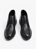 Женские кожаные ботинки Ted Baker черного цвета
