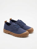 Женские синие текстильные кеды Aigle Narval