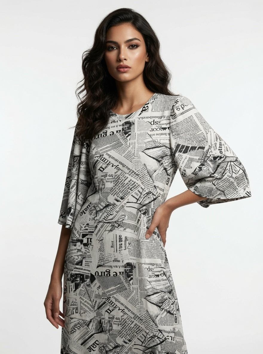 Hanorac/Top (LUMINA) – Imprimeu creativ