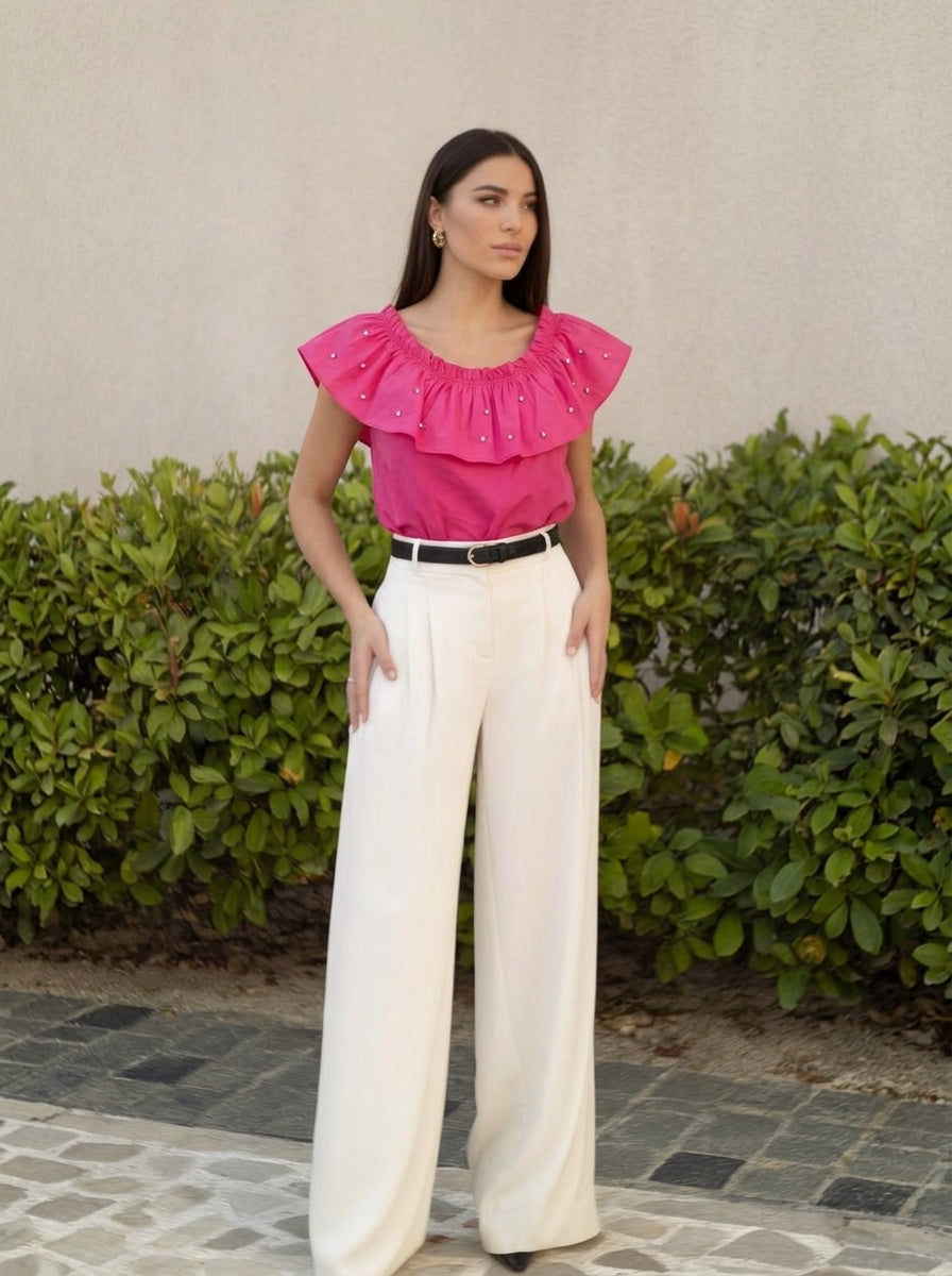 BLOUSE BLUZE TIMIAMI ITALY – Delicate freshness