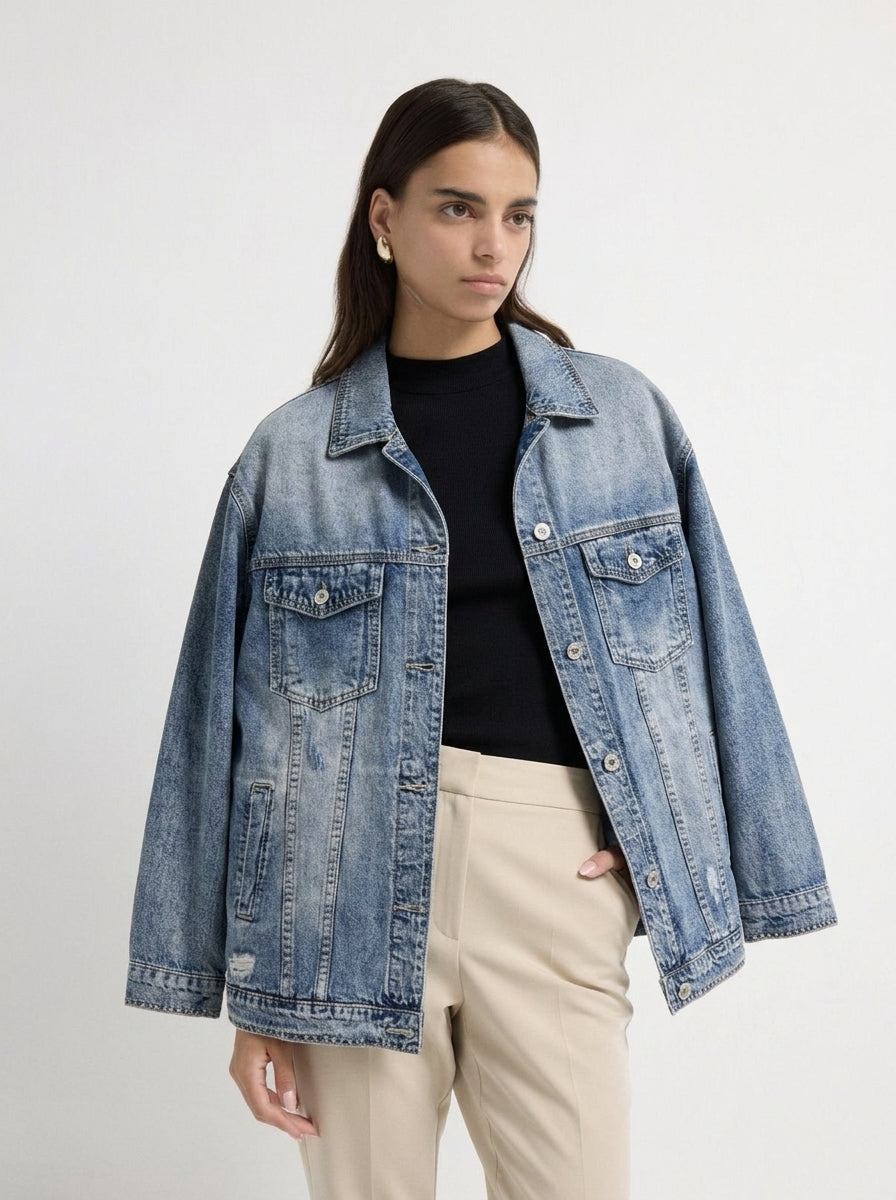 Джинсовая куртка «WATER JEANS» – Универсальный стиль на любой случай