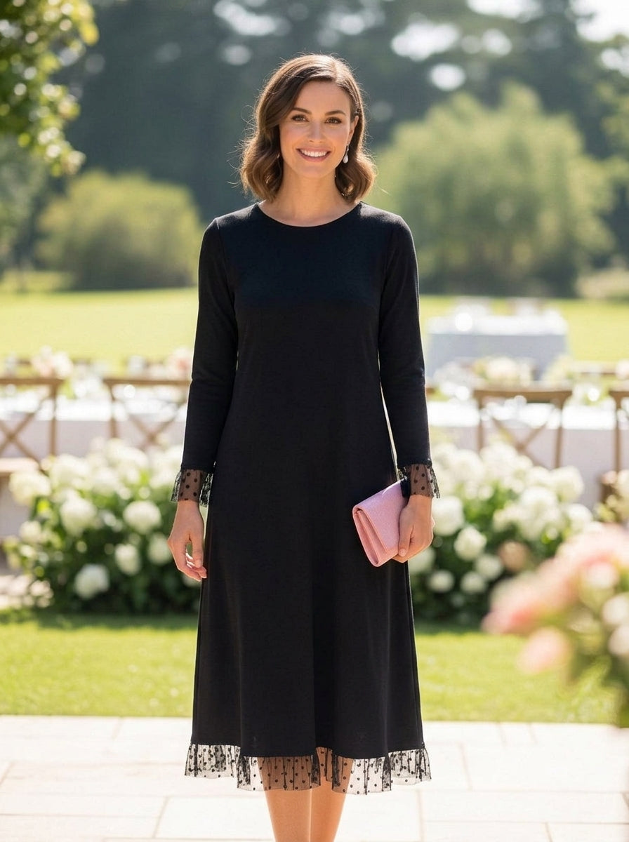 Elegant "WENDY TRENDY" dress – Authentic Italian design