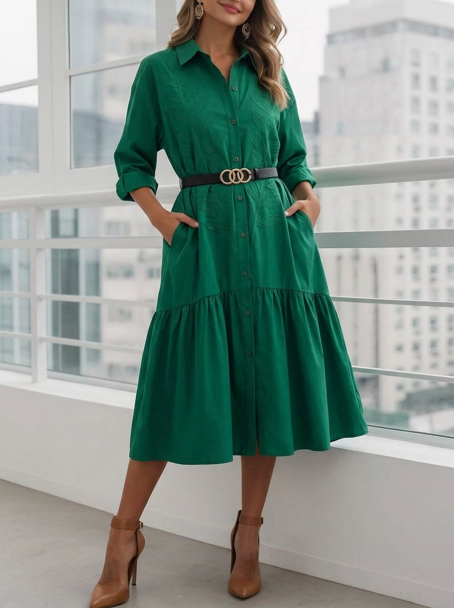 Elegant "DEGREES" blouse – Professional style and comfort