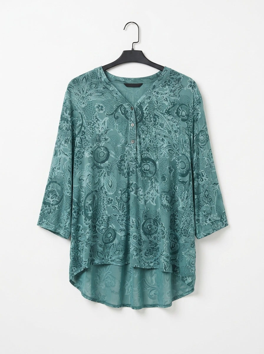 Блуза (Bluza) Mis STILE / – Изысканный принт