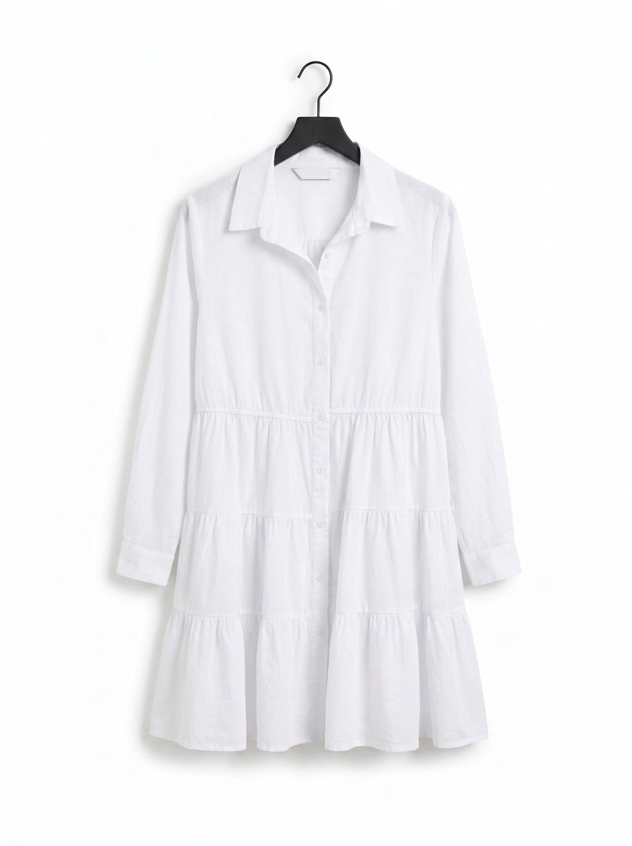 MONTE CERVINO white dress – Elegant classic
